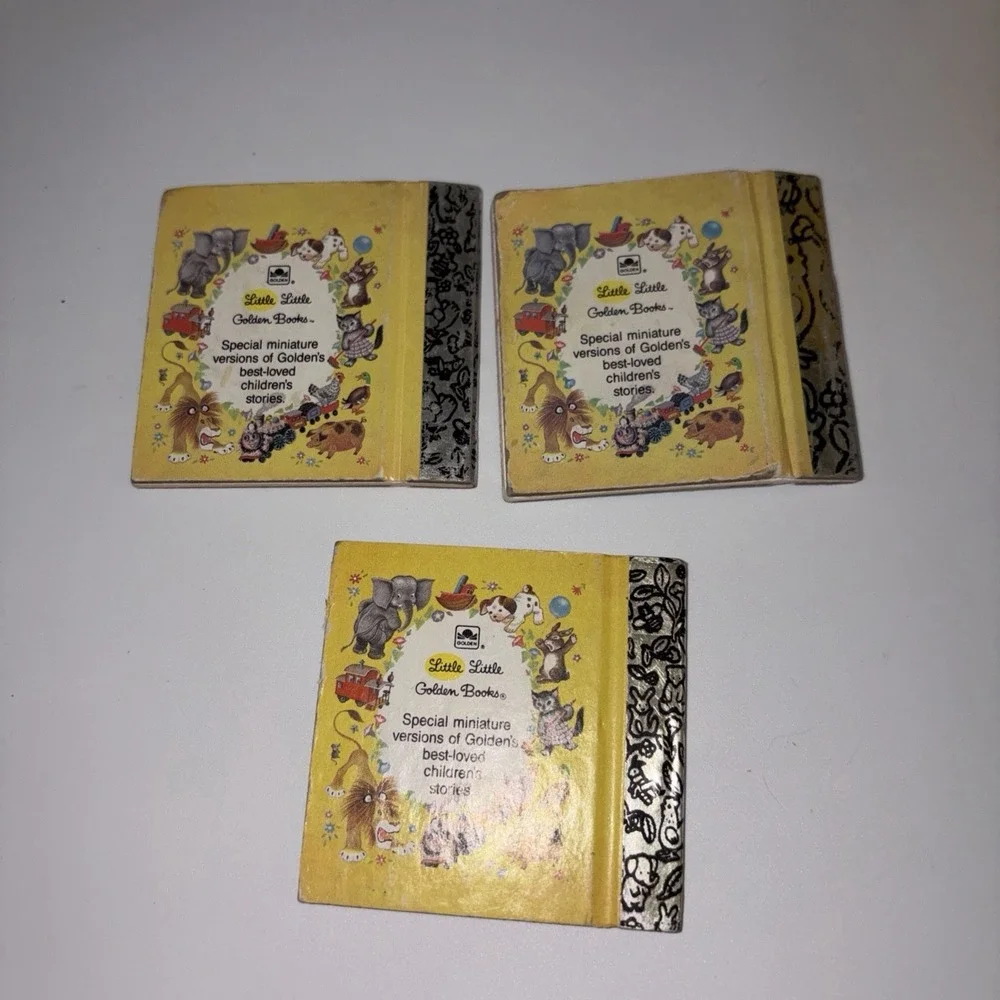 3 Little Little golden Books Animals Of Farmer Jones, Theodore Mouse Best Home